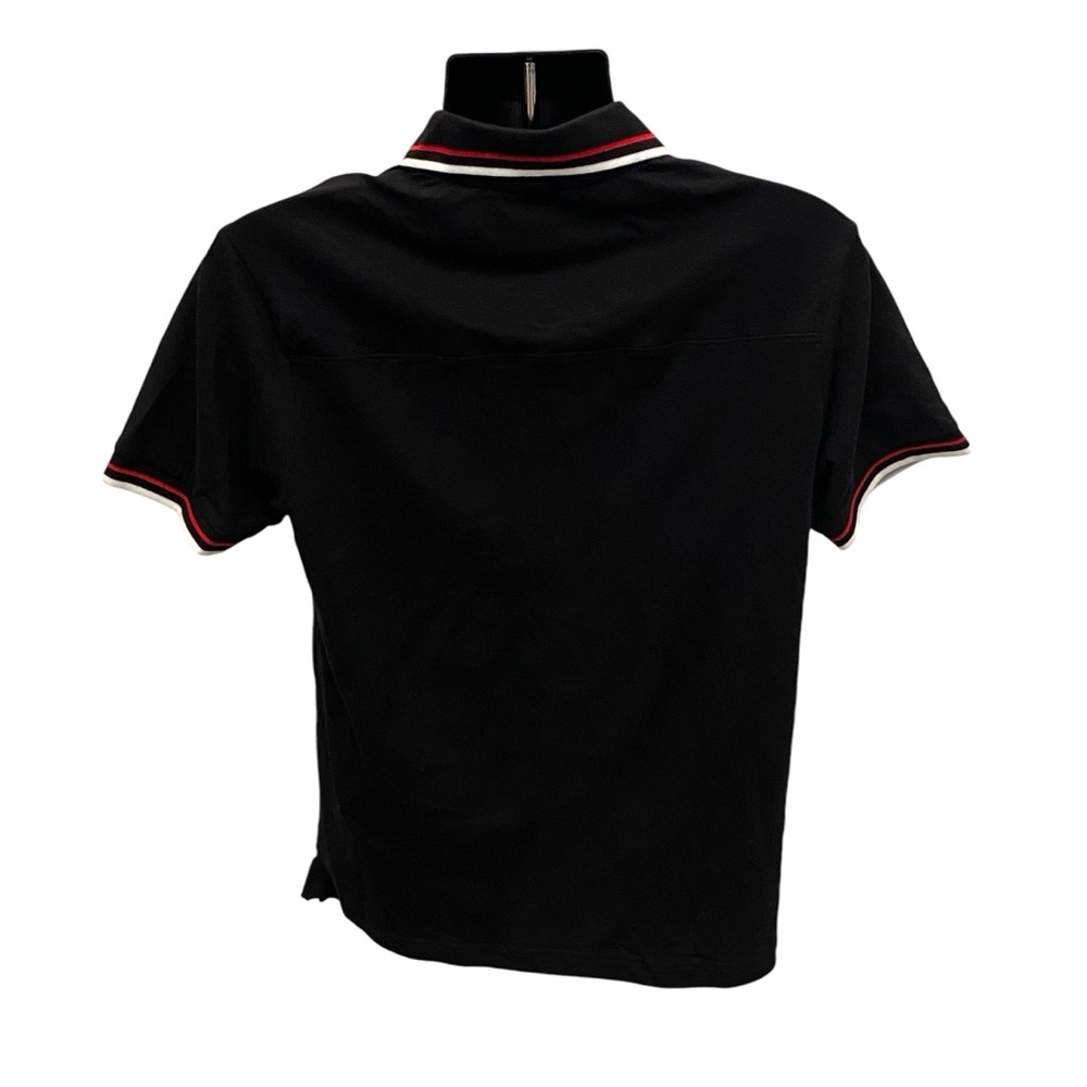 Kenneth Cole Typography Printed Polo Collar Slim Fit Cotton TShirt Men’s Size SM - Picture 5 of 11